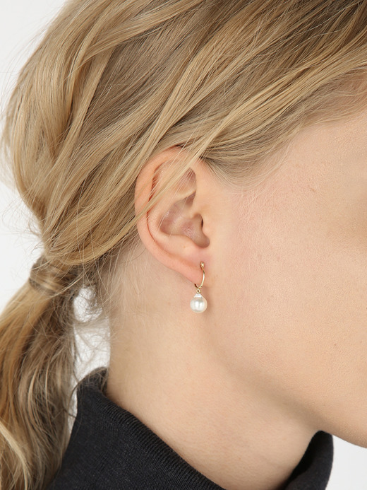 Akoya baroque pearl earring（hoop) | GIGI for JOHN SMEDLEY 詳細画像 PEARL 8